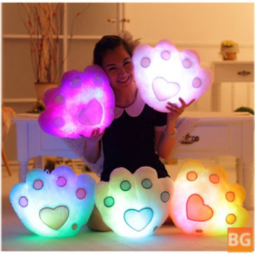 LED Light Music Bear Paw Sofa Decor - Home Decor - Birthday Gift