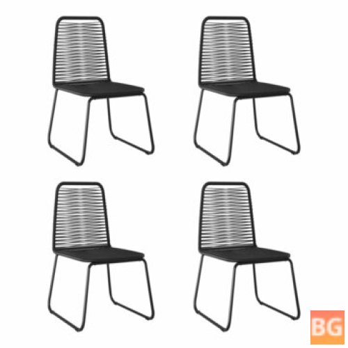 Outdoor Chairs - 4 Pieces Rattan