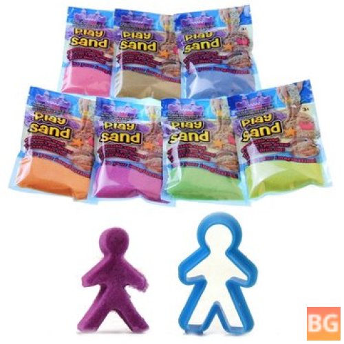 Magic Colorful Motion Play Sand Toy - Clay