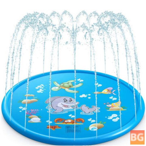 Outdoor Water Splash Play Pool - 100CM