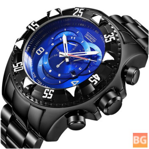 Quartz Watch with Tempered Glass