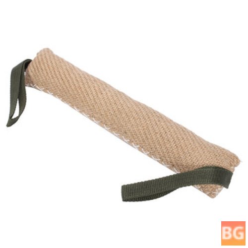 Jute Police Dog Bite Tug - Play Toy for Training Your Dog to Stop Biting