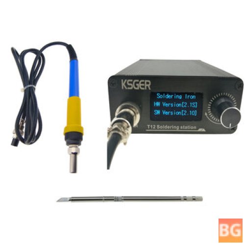 Solder Station with T12 Digital Temperature Controller and 907 Handle