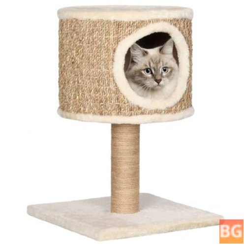 Cat Tree with condo and scratching post - 52 cm