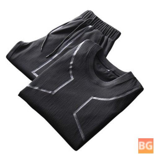 T-Shirt with Slits at Bottom for a Comfortable Fit