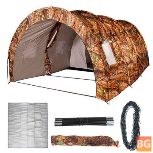 Family Camping Tunnel Tent
