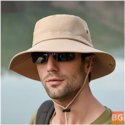 Bucket Hat with Sun Shade - Mens