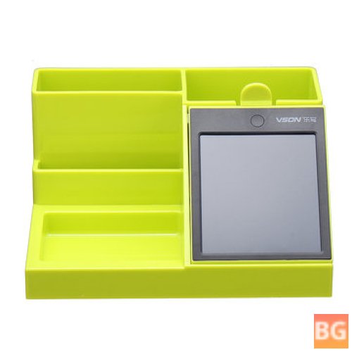 VSON Penholder with LCD Drawing Board - Creative Fashion Office Receiving Student Stationery Penholder