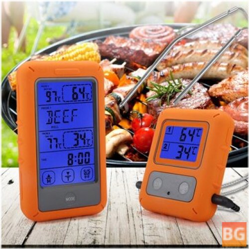 TS-TP20 Wireless Digital Meat Thermometer with Timer for BBQ Food Oven
