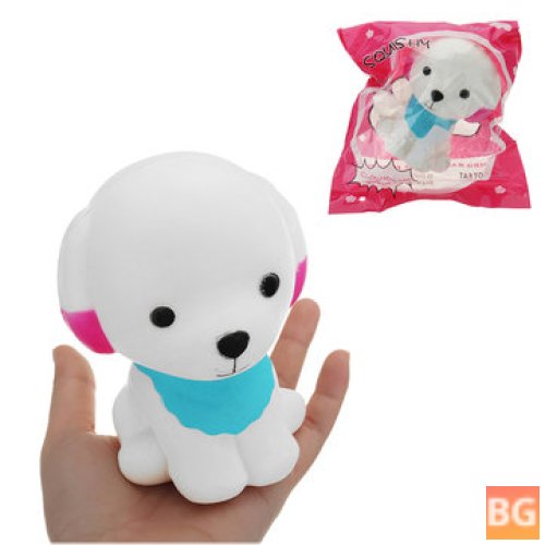12.5*9.5CM Teddy Cartoon Puppy Soft Toy - Squishy