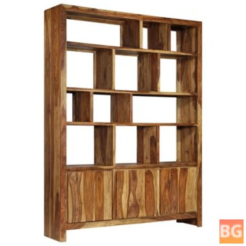 Sheesham Wood Bookcase 150x35x200 cm