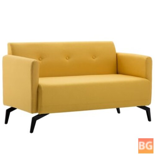 Sofas - 115x60x67 cm - fabric yellow