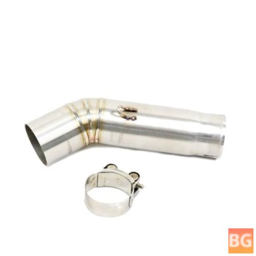 51mm Mid Exhaust Link Muffler Pipe - Stainless Steel