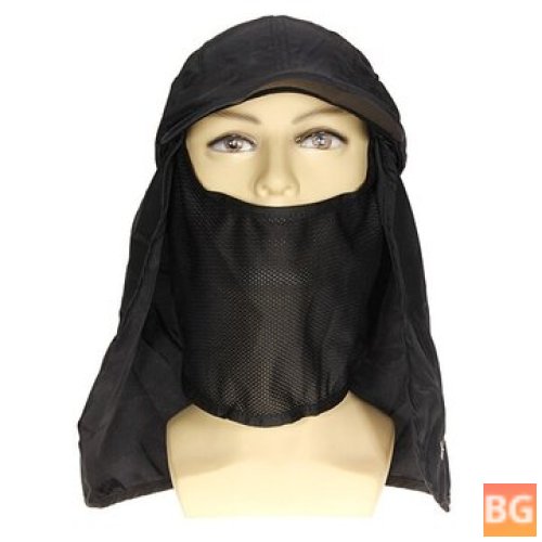 Motorcycle Helmet Snap-On Face Neck Cover
