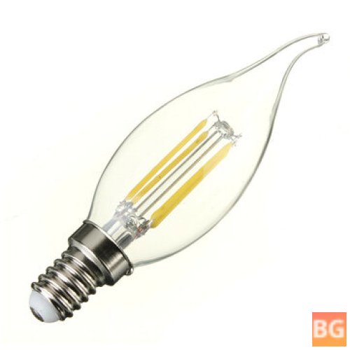 Kingso E12 4W 110V LED Candescent Light Bulb - Energy Saving