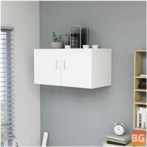 Wall Mounted Cabinet - White 31.5