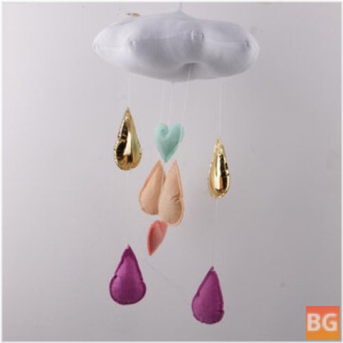 Soft Cloud Wall Hanging for Baby Room Decor and Photography Props