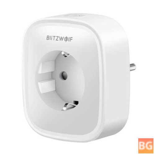 BlitzWolf® BW-SHP2 Smart WiFi Socket 220V EU Plug - Compatible with Amazon Alexa Google Assistant