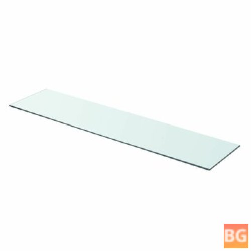 Clear Shelf Panel with Glass