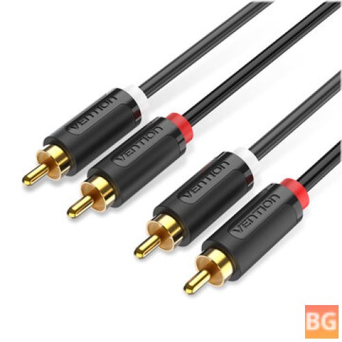 Audio Cable - RCA to RCA to 1m, 2m, 3m