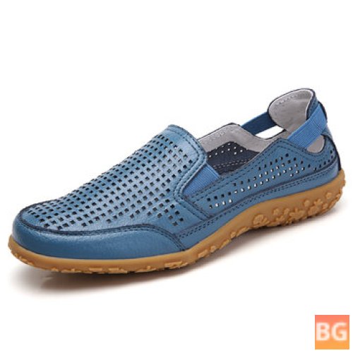 Women's Sports Comfy Hollow Slip On Flat Loafer
