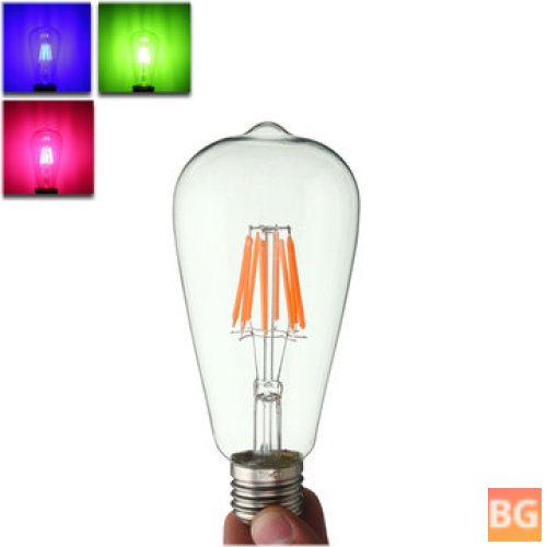 Vintage LED Lamp - 8W RGB