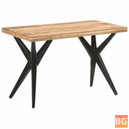 Table 47.2"x23.6"x29.9" Solid Wood