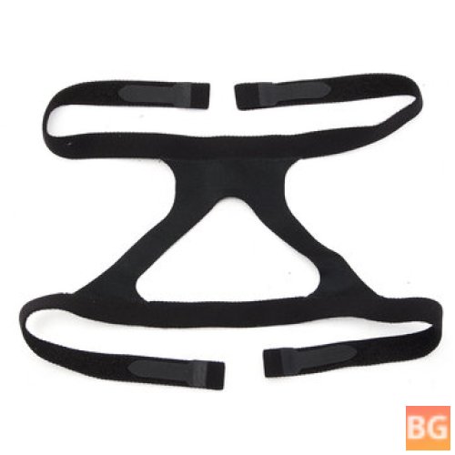 Black Replacement Ventilator Part Headband - Without Mask