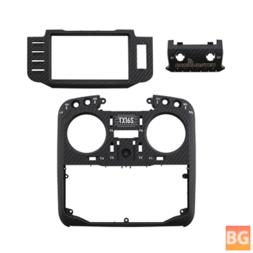 TX16S MKII Carbon Fiber Faceplate Set - DIY Replacement Accessories