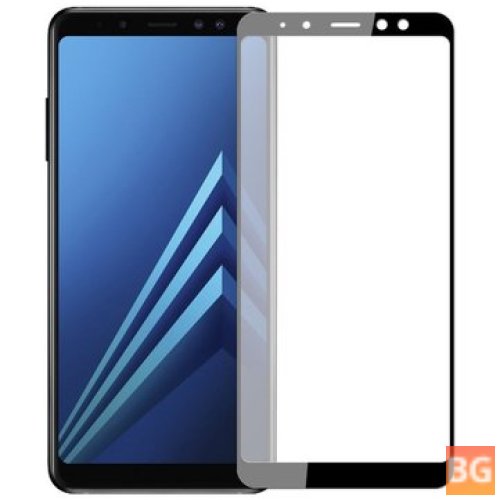 Tempered Glass Screen Protector for Samsung Galaxy A8 Plus 2018