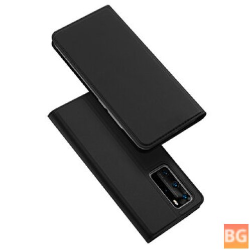 DUCIS Magnetic Flip Case for Huawei P40 with Card Slot and Stand