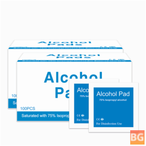 Disposable Alcohol Cotton Pad - 75% Isopropyl Alcohol/Ethyl Alcohol