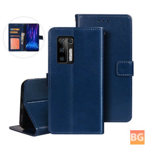 Bakeey Magnetic Flip Case for Doogee S97 Pro with Card Slots and Stand