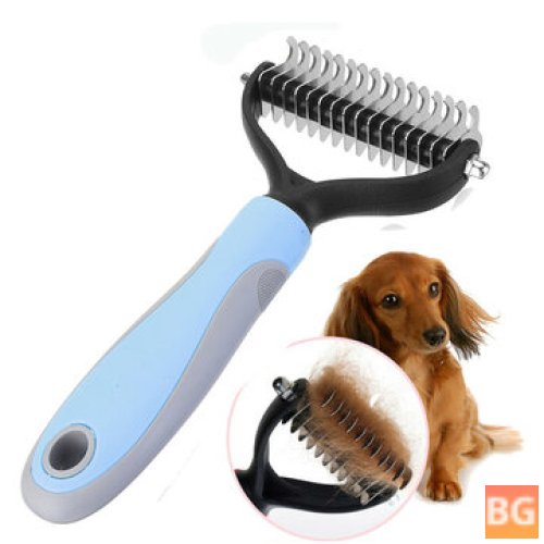 Grooming Brush for Dogs and Cats - Cleaning Slicker Brush