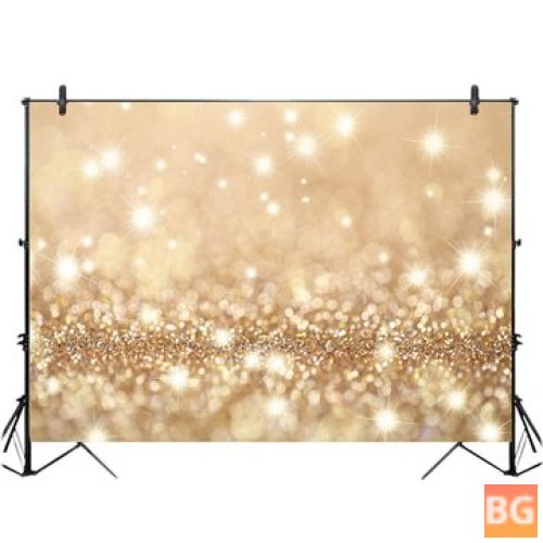 Gold Background Background for Photography - 5x3FT, 7x5FT, 9x6FT