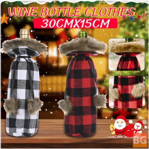 Christmas Bottle Sleeve for Winee Bottle - Design Decorative
