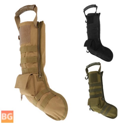 Christmas Santa Socks Bag for Military/Outdoor Hunting
