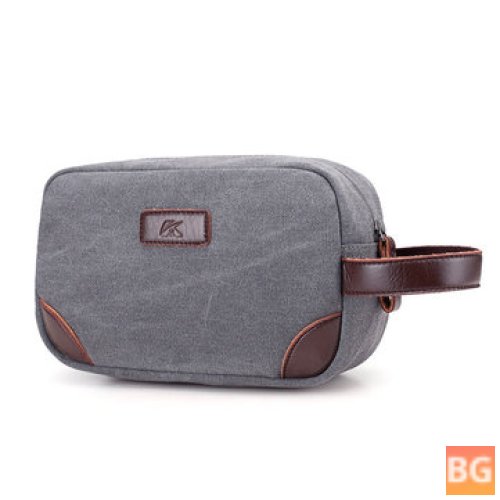 USB Cable Storage Bag for Portable Canvas - Large Capacity