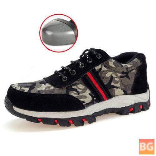 TENGOO Safety Shoes for Men's Hiking and Outdoor Activities