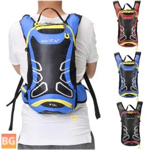 Breathable Backpack for Motorcycles - 12L