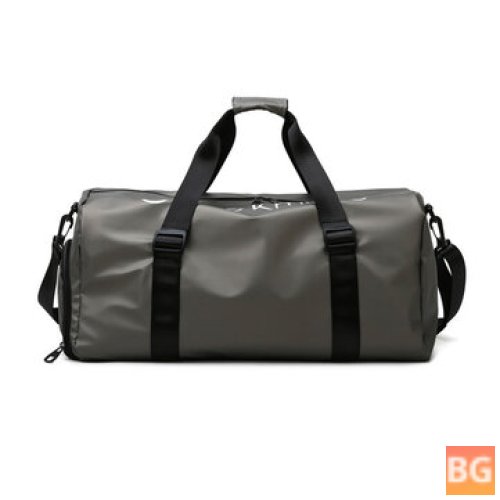 Women's Dacron Casual Large Capacity Travel Bag - Wet and Dry Separation Design
