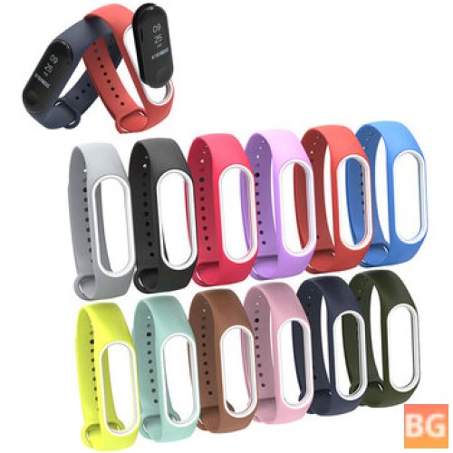 Bakeey Colorful Silicone Wristband Strap for Xiaomi Mi Band 3