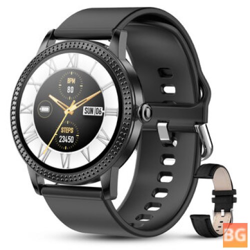 1.08 inch IPS HD Full-Touchscreen Smart Watch with Heart Rate and Blood Pressure Monitor