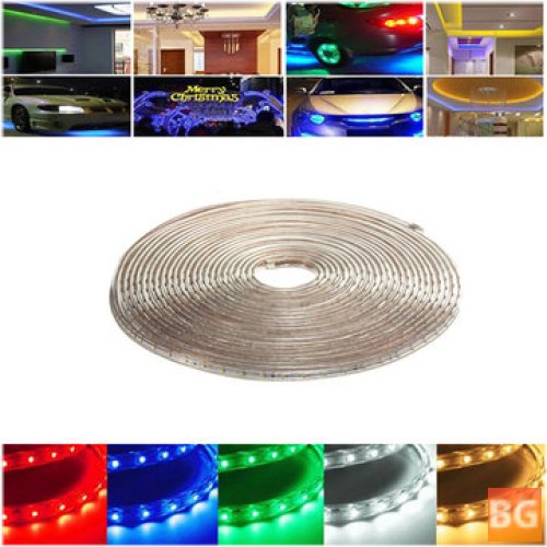 Waterproof LED Rope Light for Outdoor Christmas Parties, 10M/35W/600LEDs/IP67