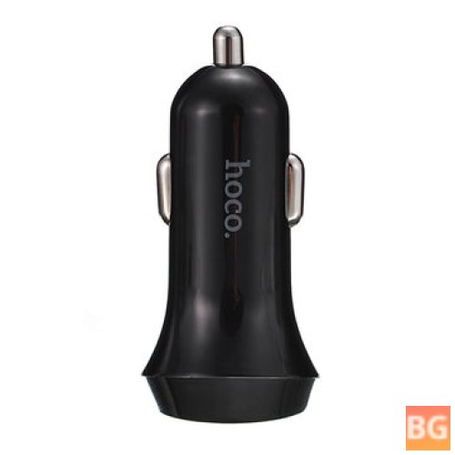 Hoco UC202 Car Charger with Dual USB 5V 2.4A Adapter