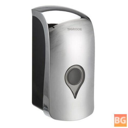 SGODDE 1000ml Wall-mounted Soap Dispenser with Silver Plating - Non-contact Durable