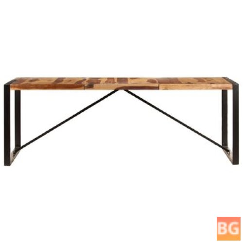 Dining Table with 86.6"x39.4"x29.5" Wood