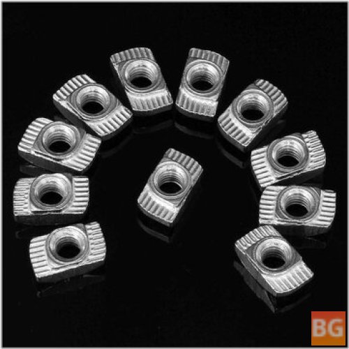 Nickel Plated Connector T - 100Pcs