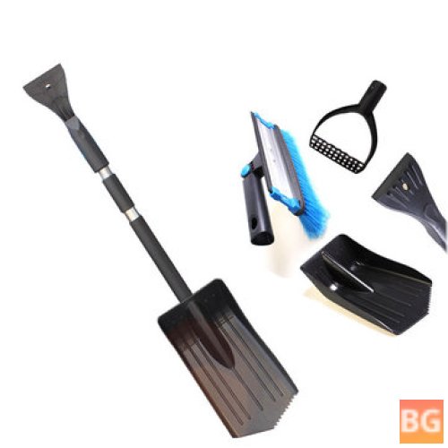 Car Brush - Shovel - Removal Tool - Black