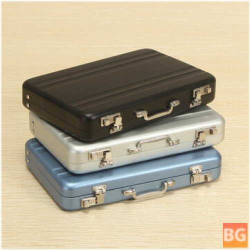 Suitcase Card Holder with Slot for Business Cards - High Grade